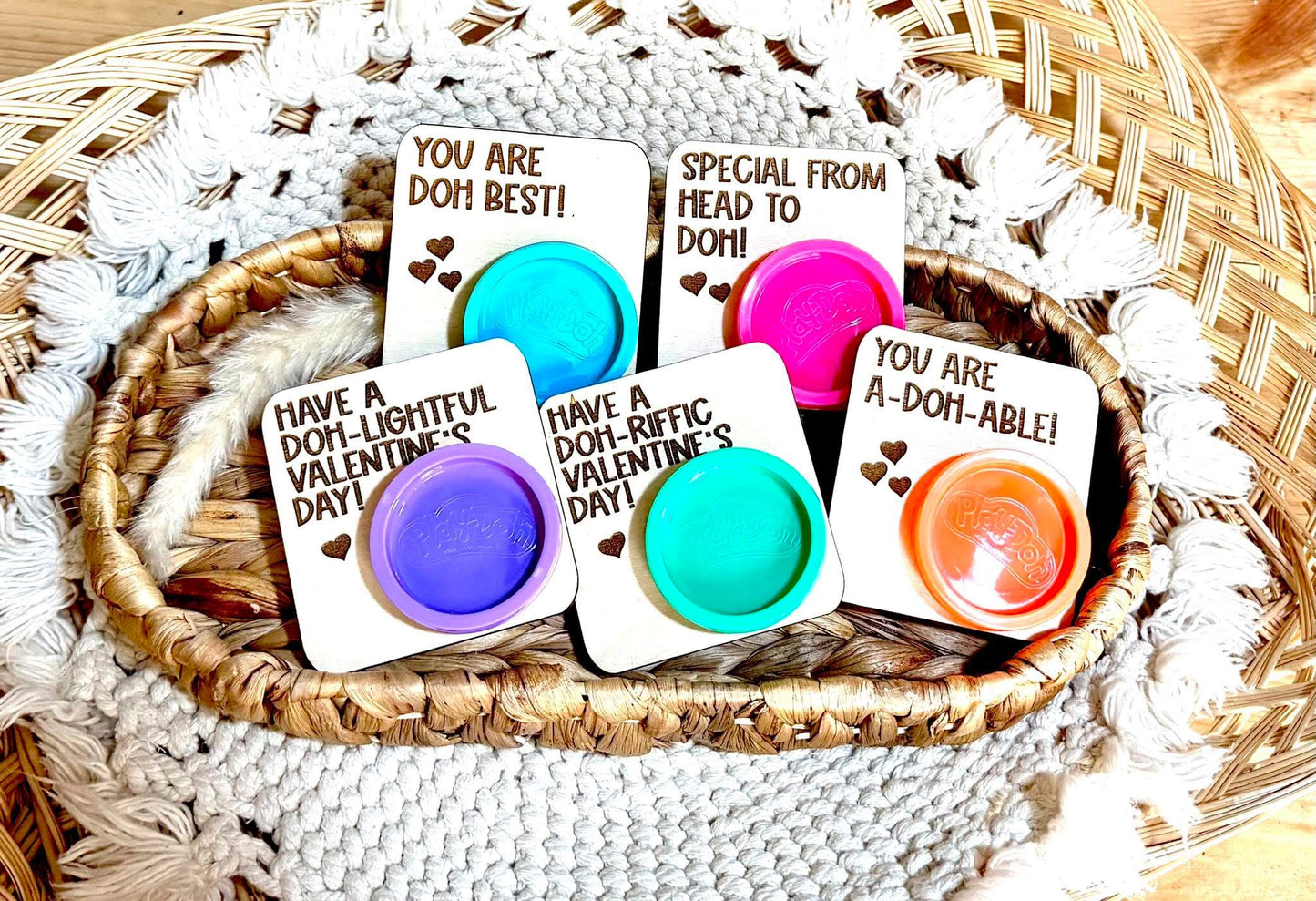 Valentines PlayDOH Favors π