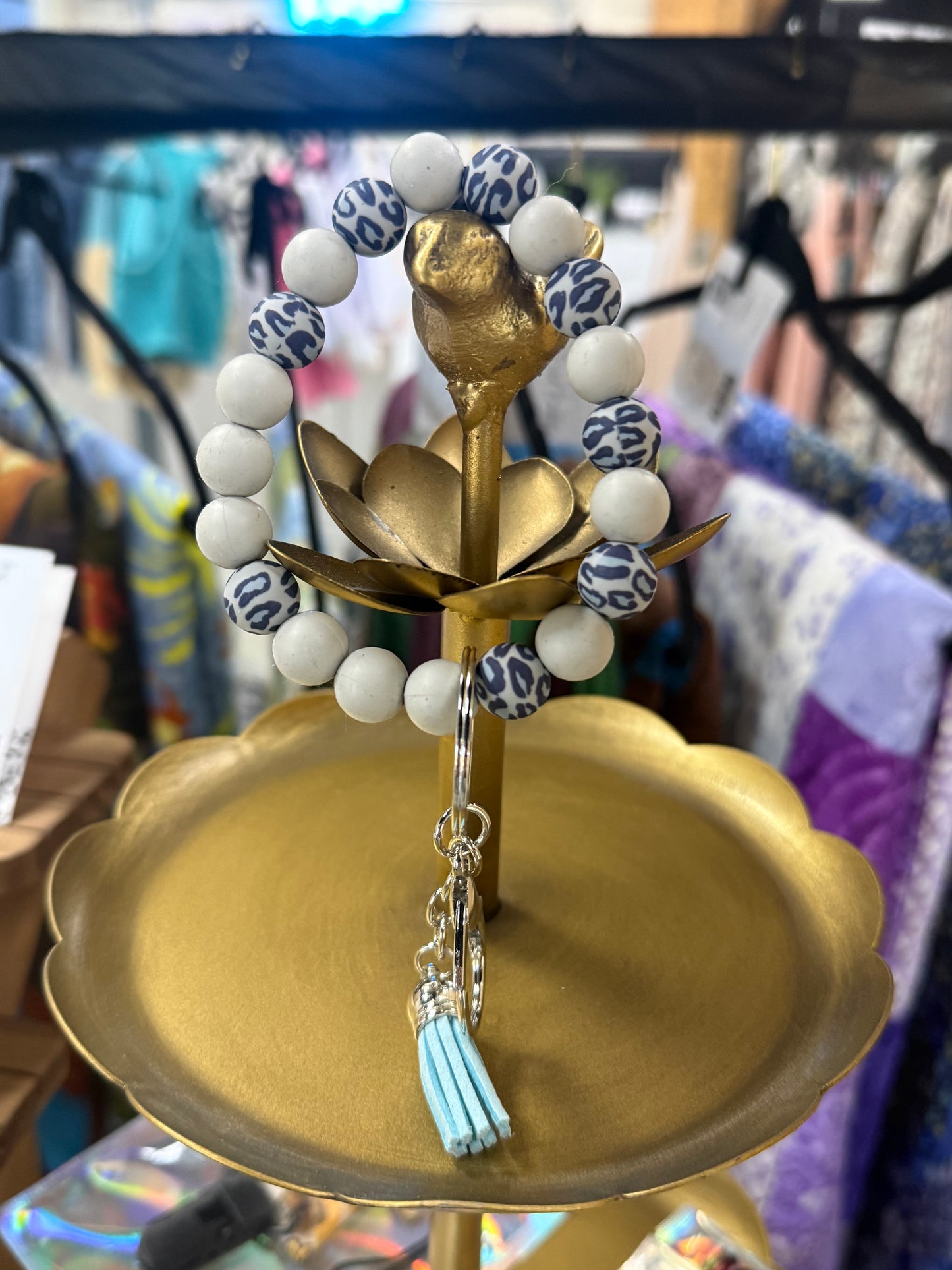 Silicon Beaded Keychains