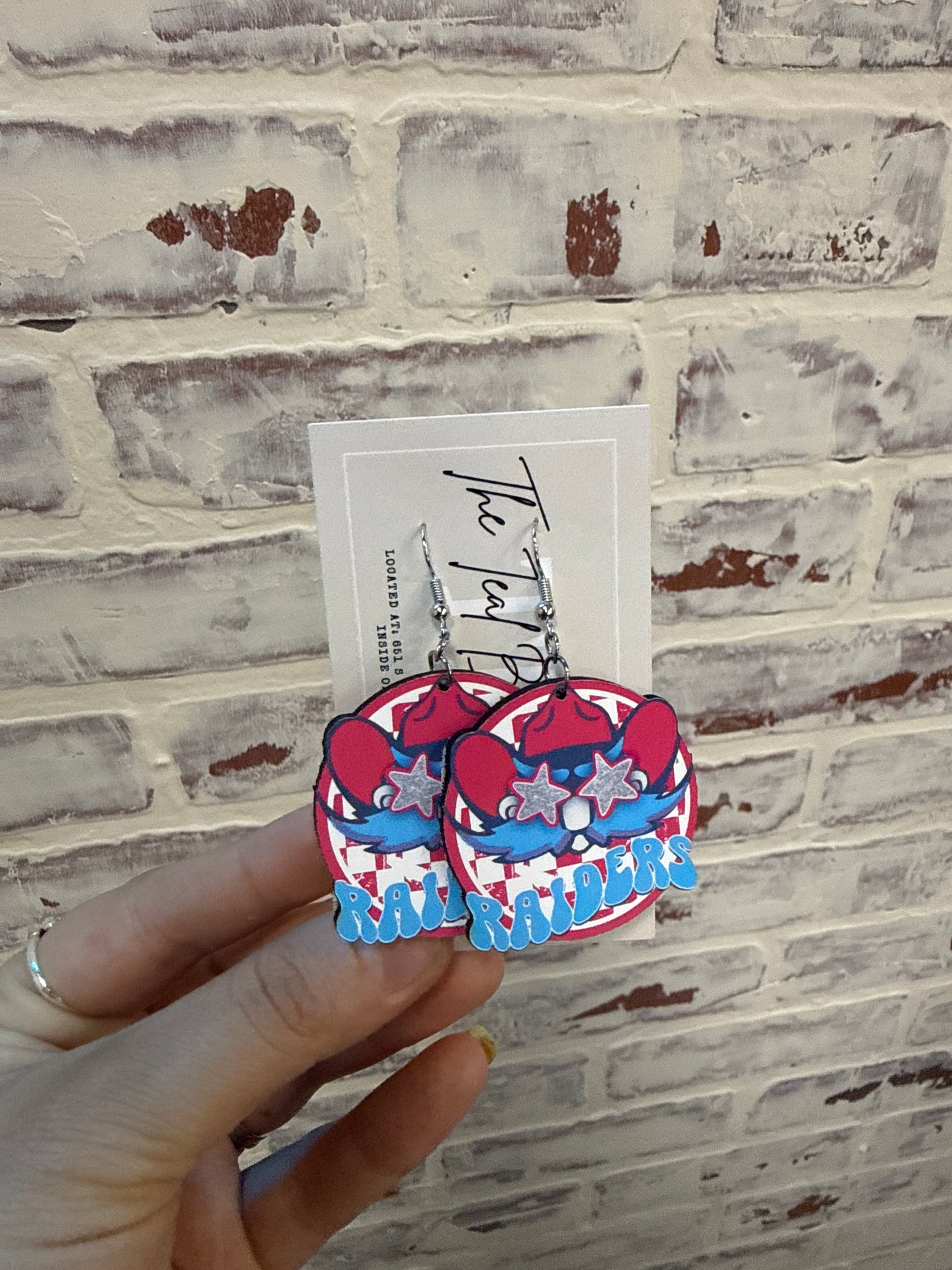 Preppy Full Raider Earrings