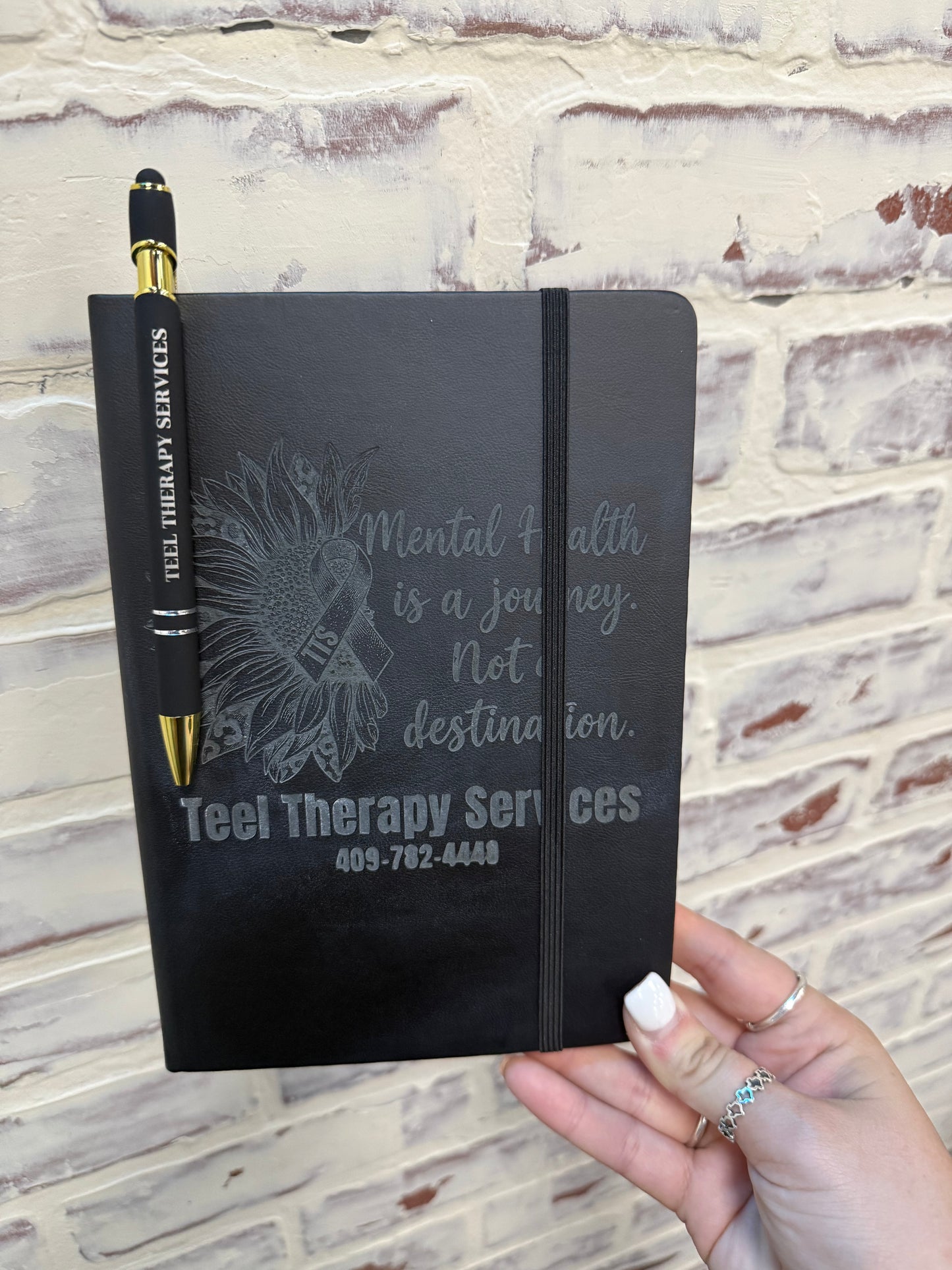 Engraved Hard Back Notebooks