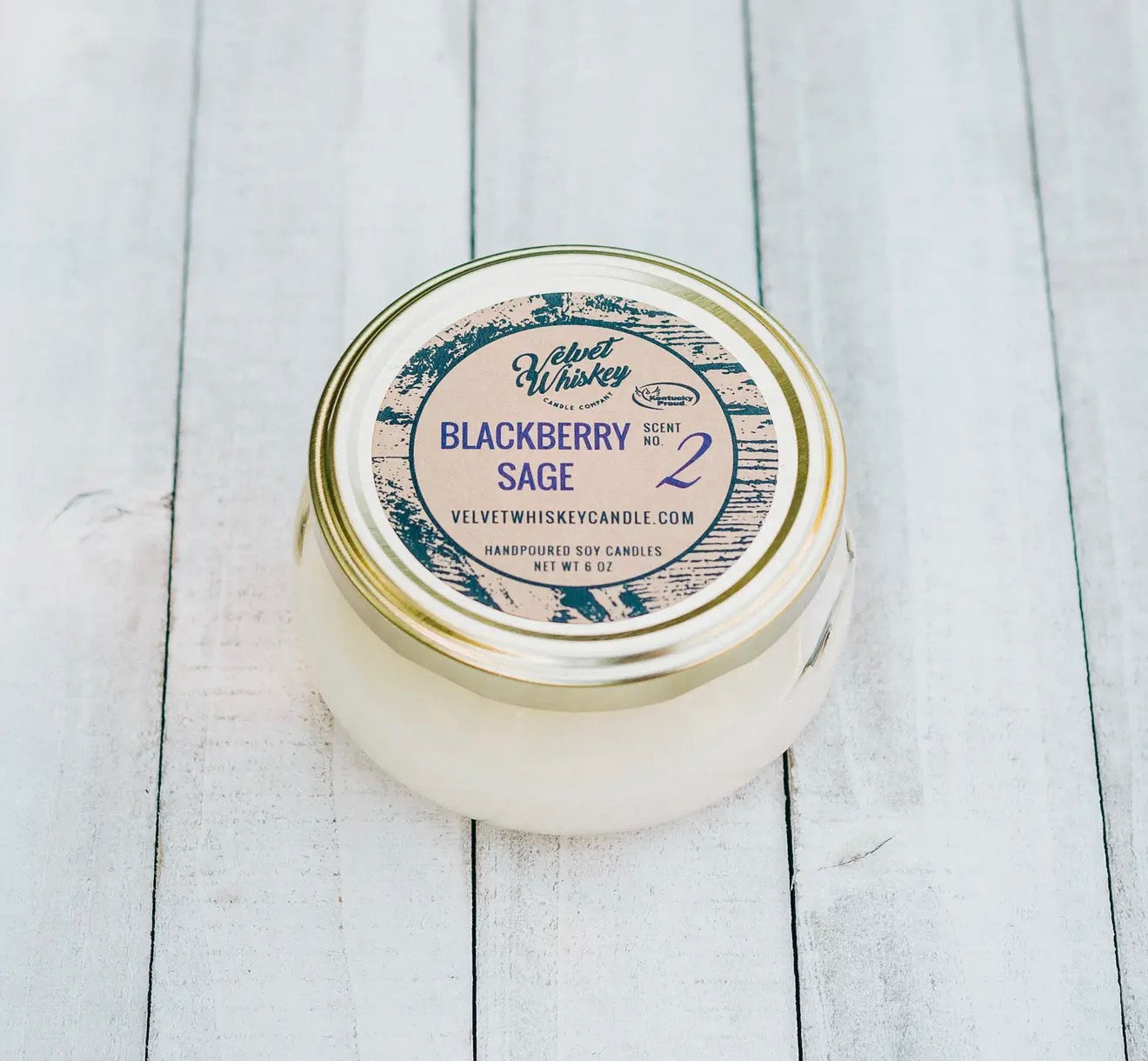 BlackBerry Sage Velvet Whiskey Candle Co.