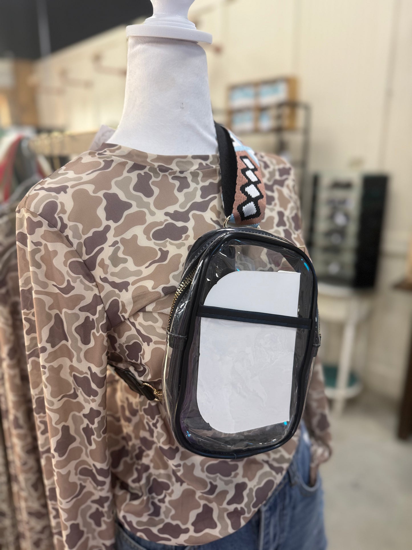 Clear Cross Body Bags