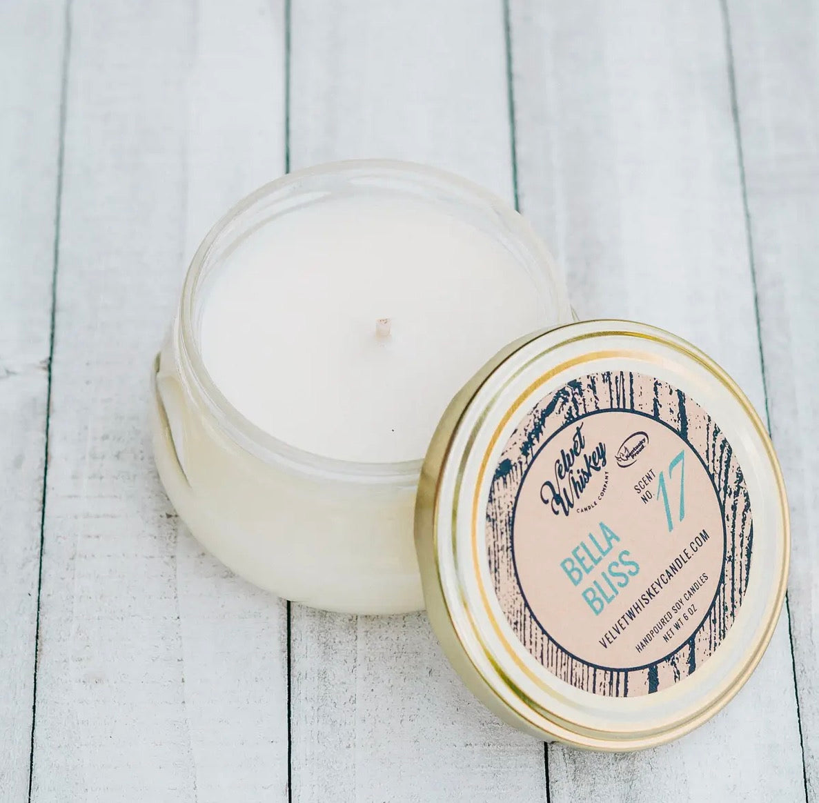 Bella Bliss Velvet Whiskey Candle Co.
