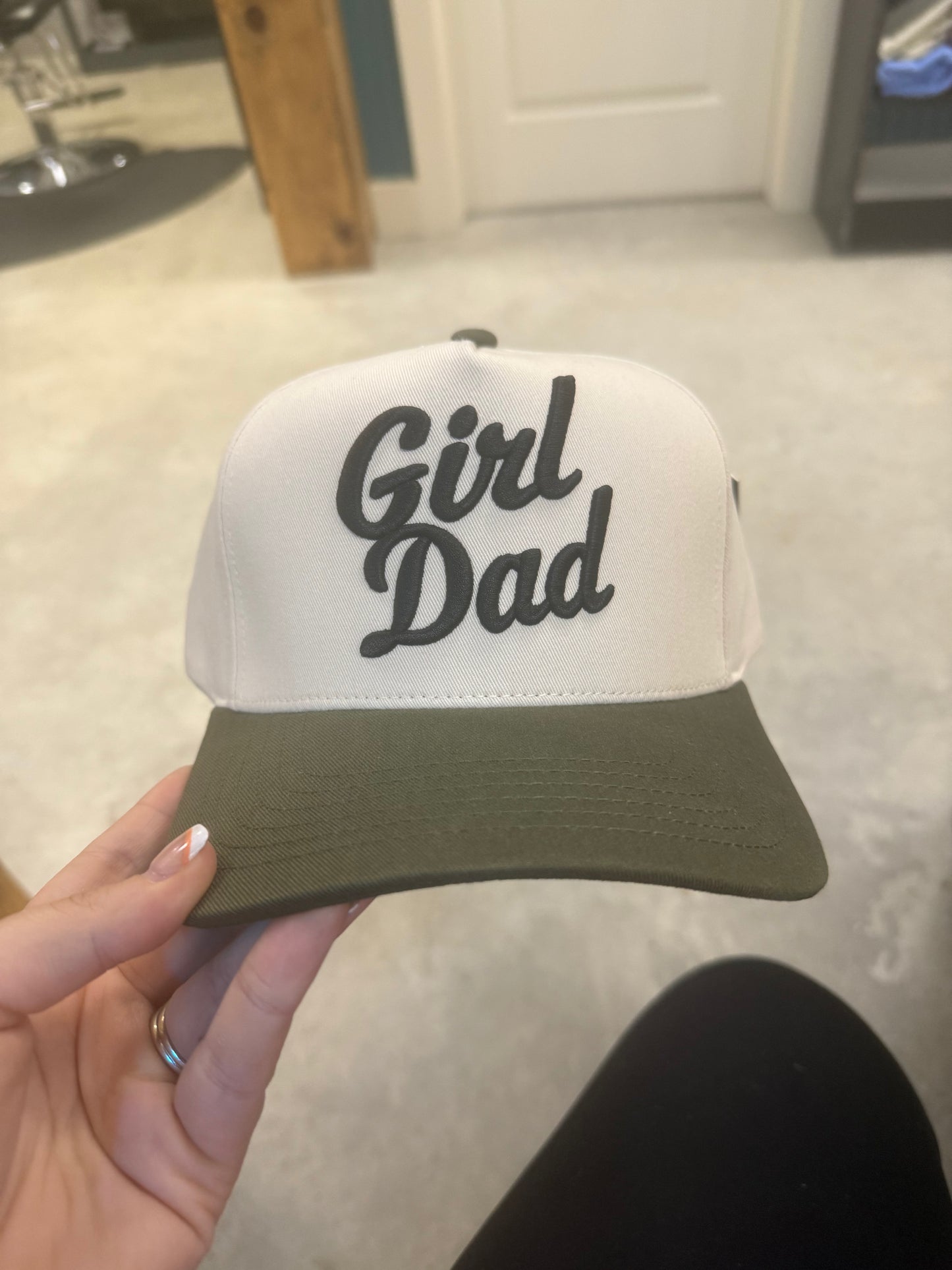 Girl Dad Embroidered Cap