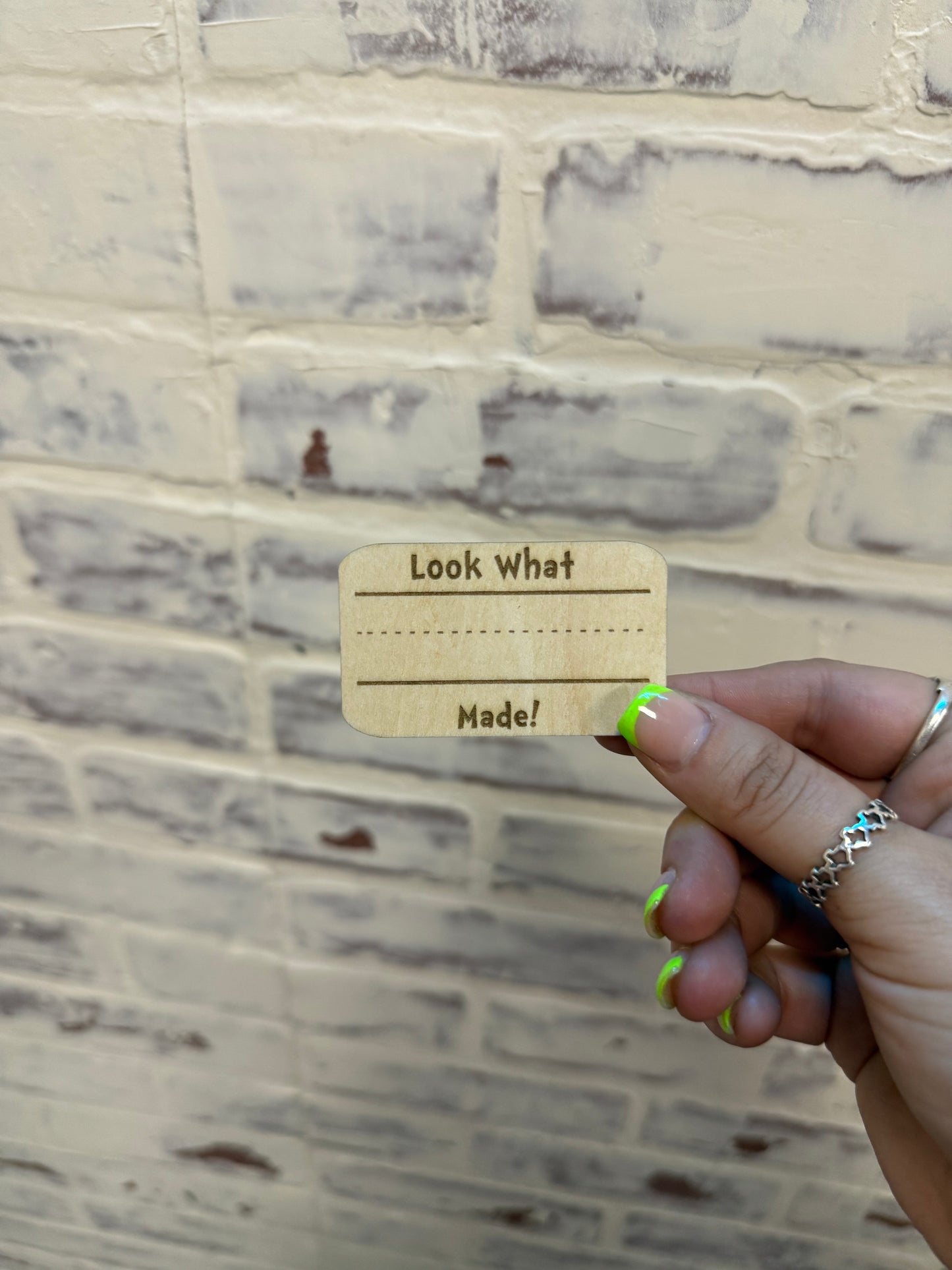 Look What ______ Made! Unisex Fridge Magnets