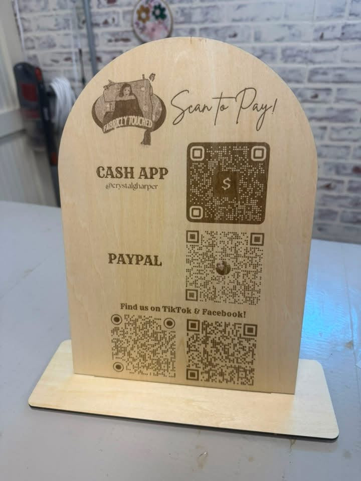 Scan to pay 11in Sign