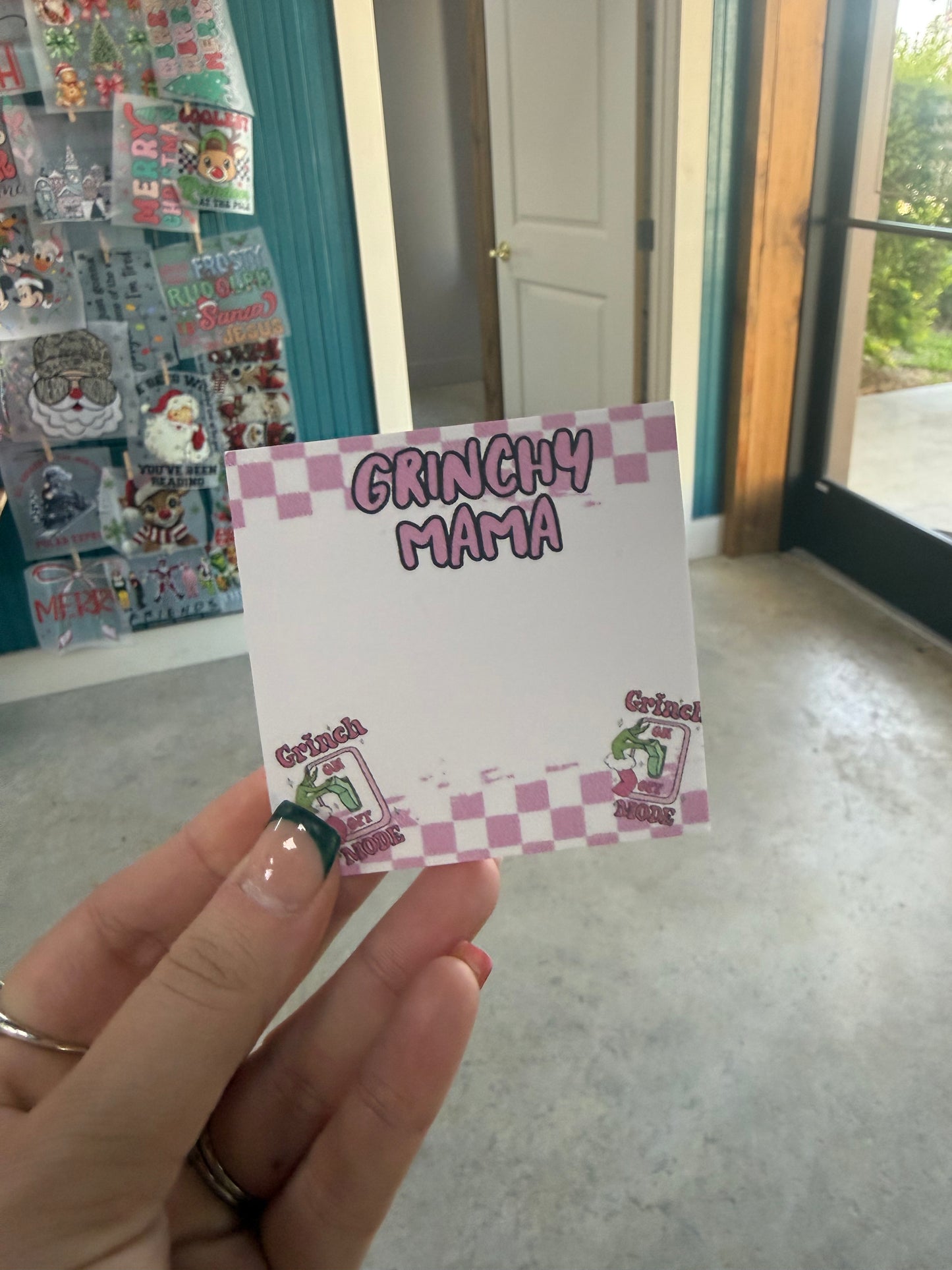 Christmas Mama Sticky Notes