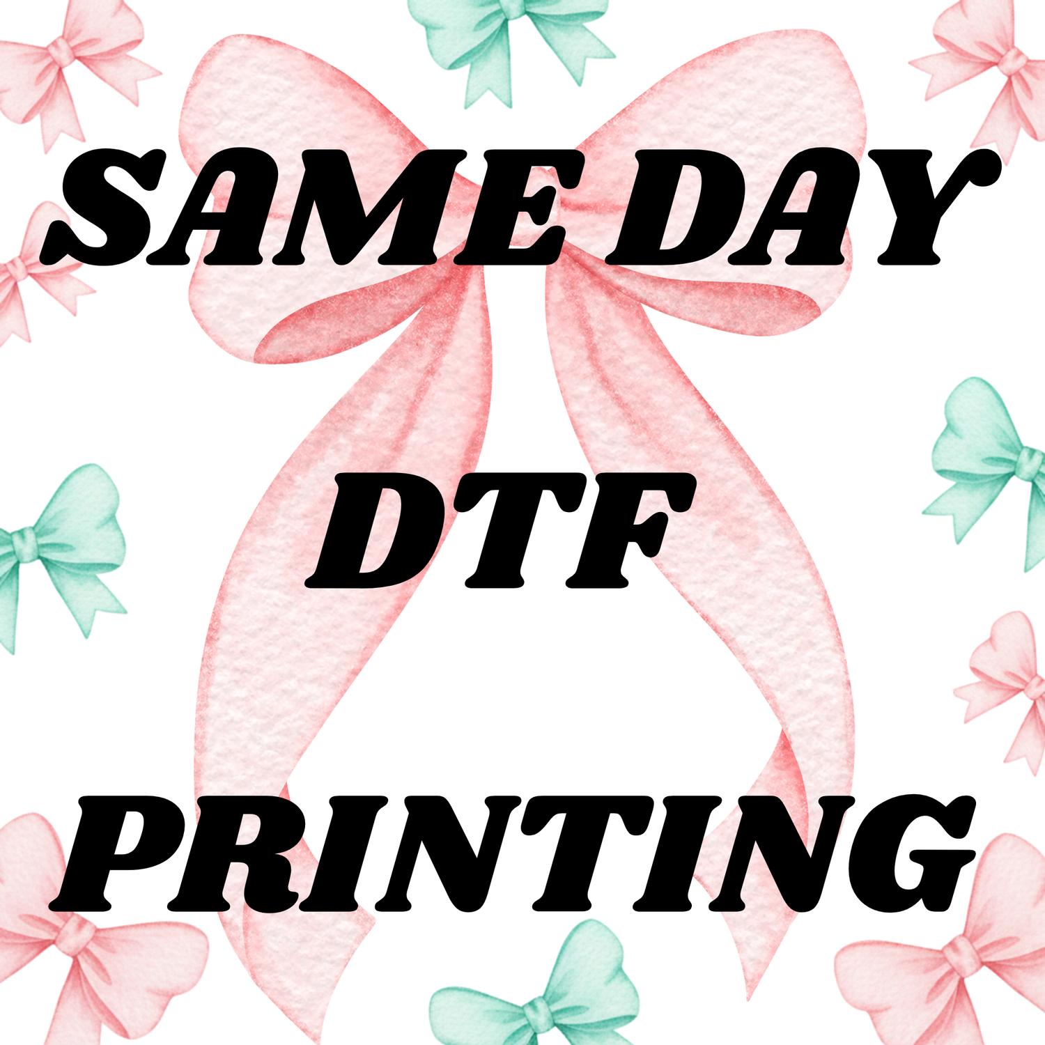 IN HOUSE DTF PRINTING