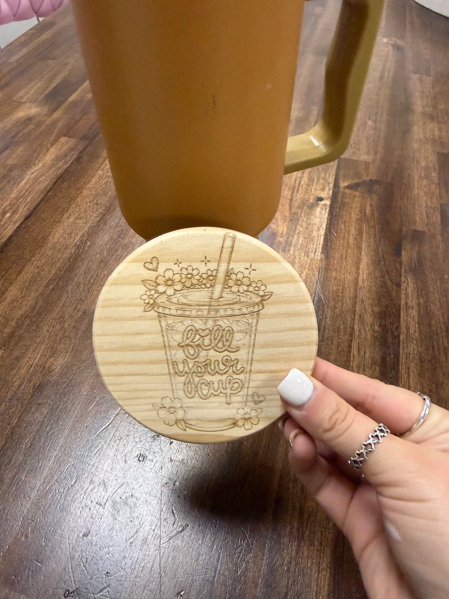 Wooden Coaster Set of 2