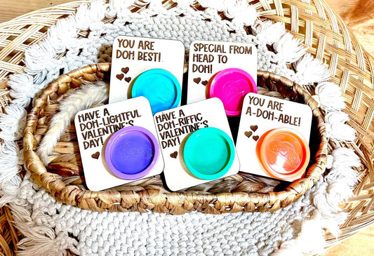 Valentines PlayDOH Favors 💕