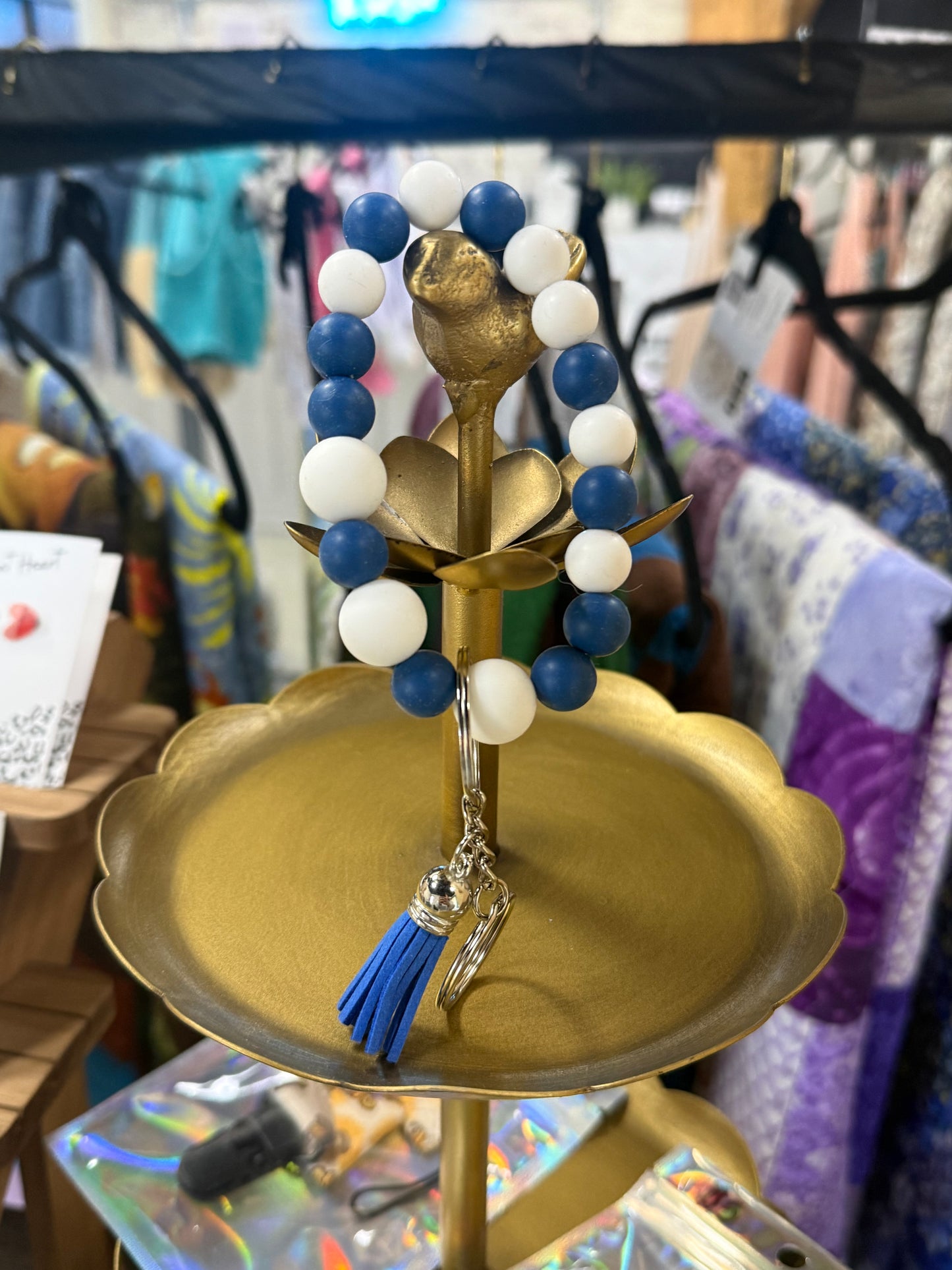 Silicon Beaded Keychains
