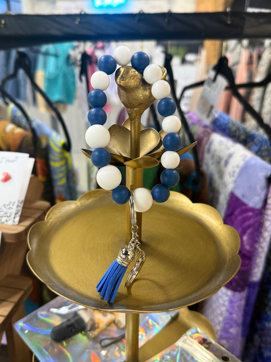 Silicon Beaded Keychains