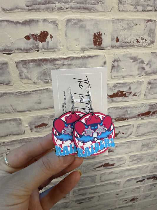 Preppy Full Raider Earrings