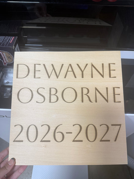 Customized Deer Stand Signs