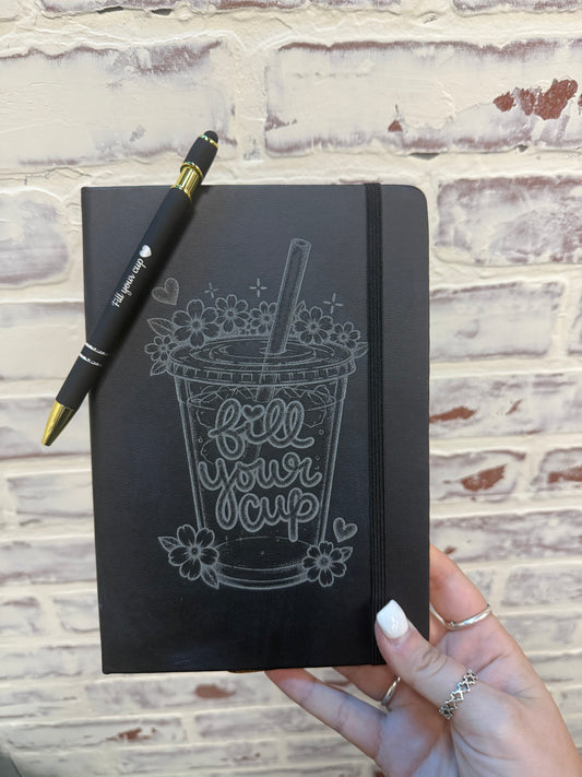 Engraved Hard Back Notebooks