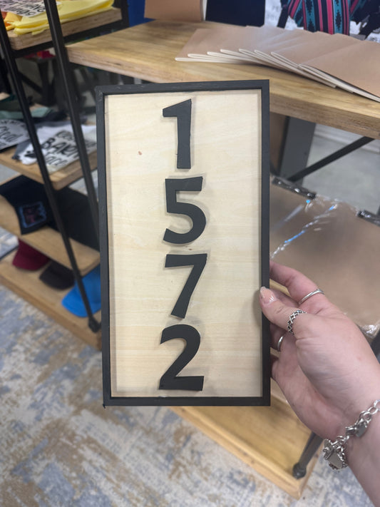 Customized Address Signs