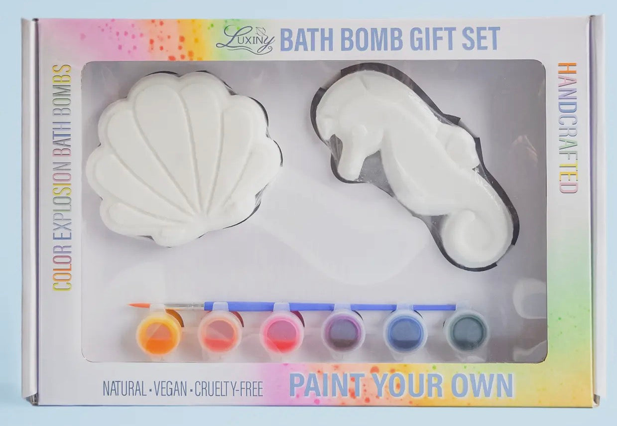Paint Your Own Bath Bomb Set