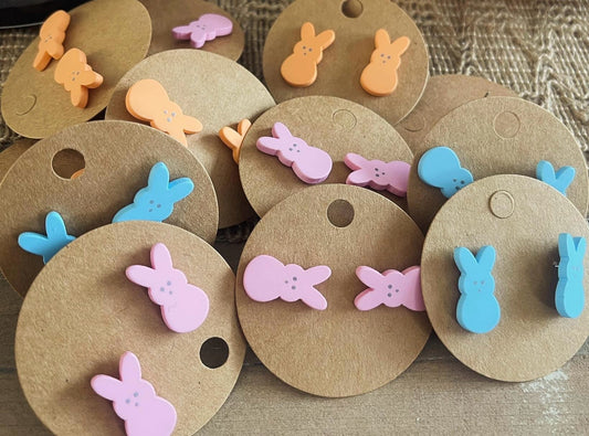 Easter Bunny Stud Earrings