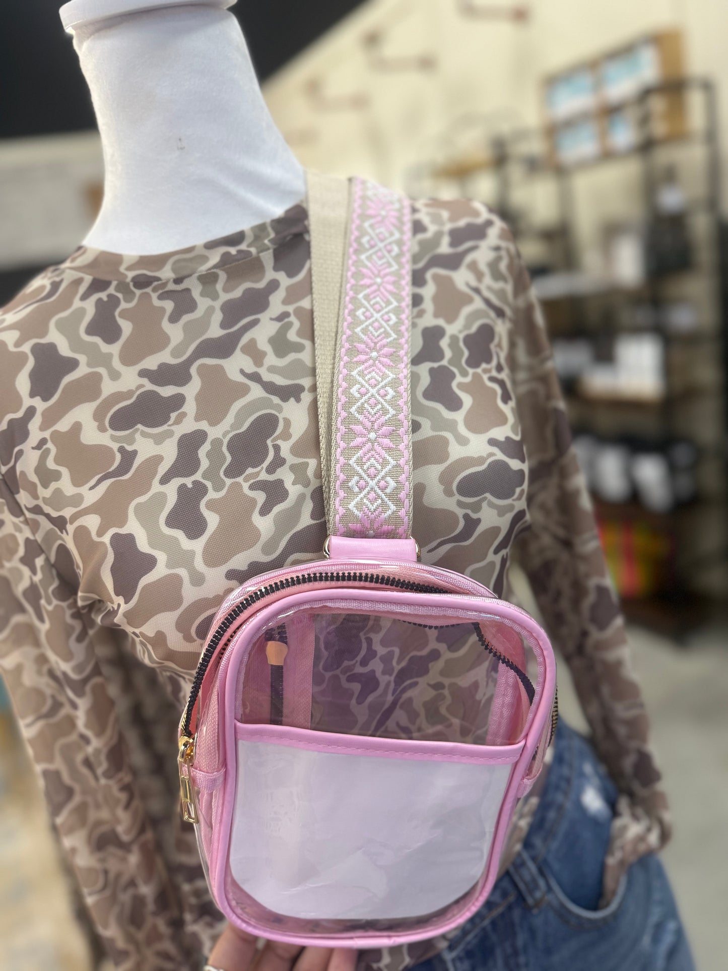 Clear Cross Body Bags