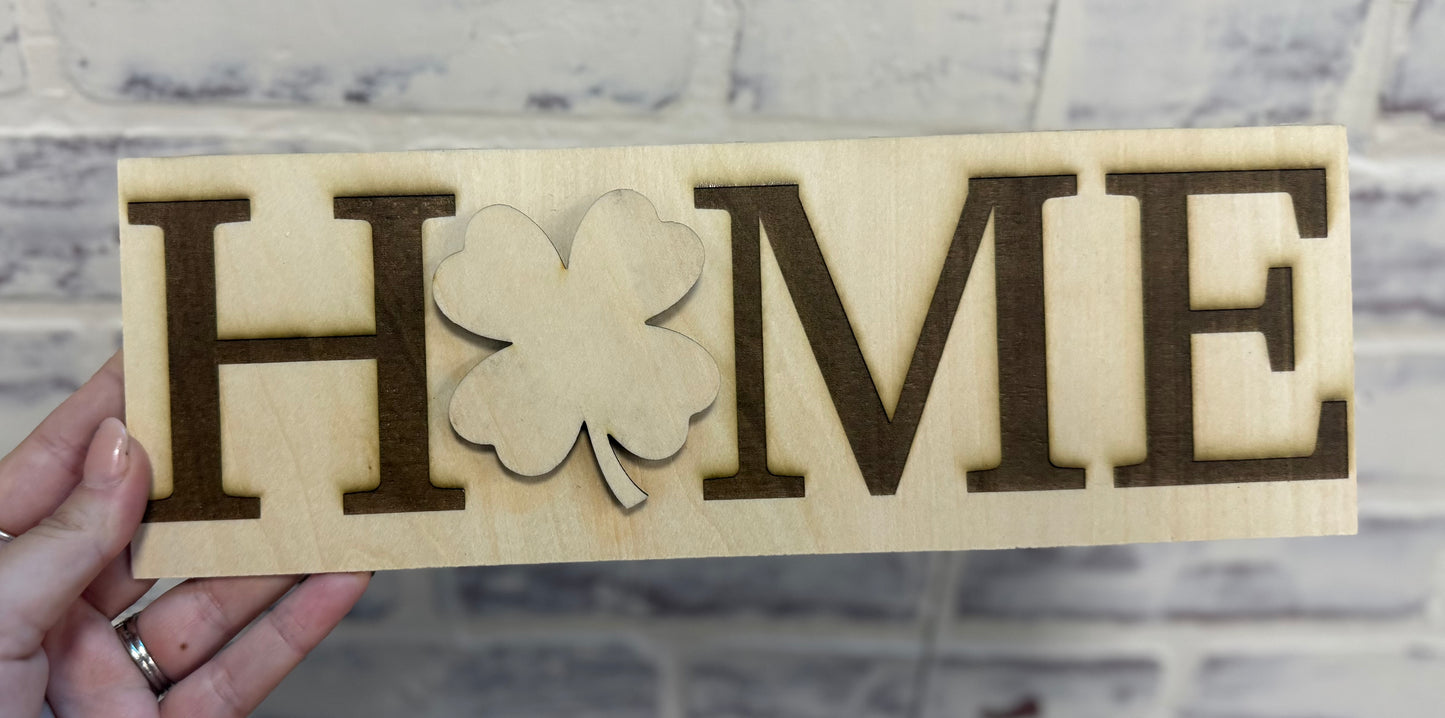 HOME sign w/ 5 interchangeable pieces