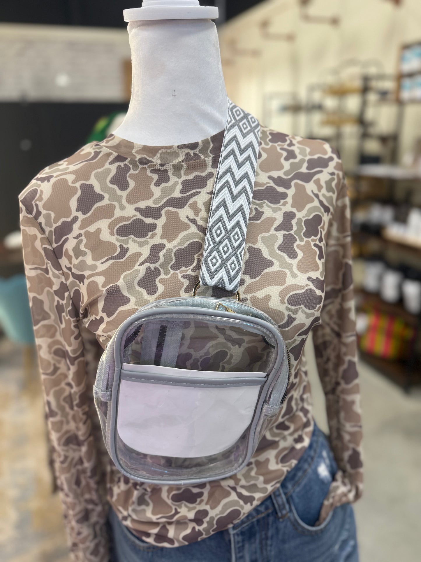 Clear Cross Body Bags