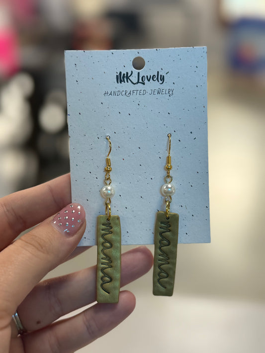 Mama Golden Earrings