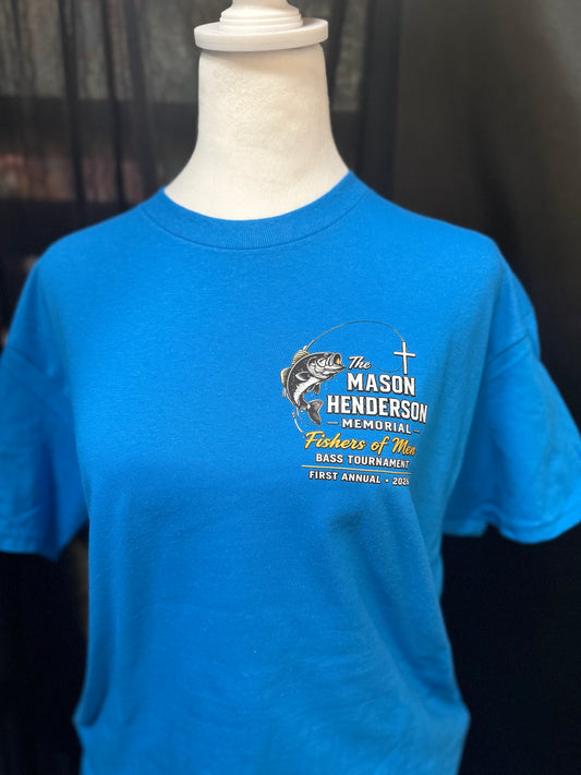 Mason Henderson Memorial Scholarship Bass Tournament T-Shirt Pre-Order
