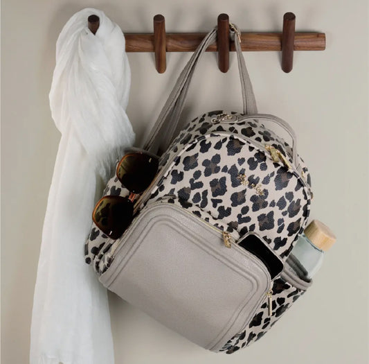 Leopard Mini Plus Itzy Ritzy Diaper Bag