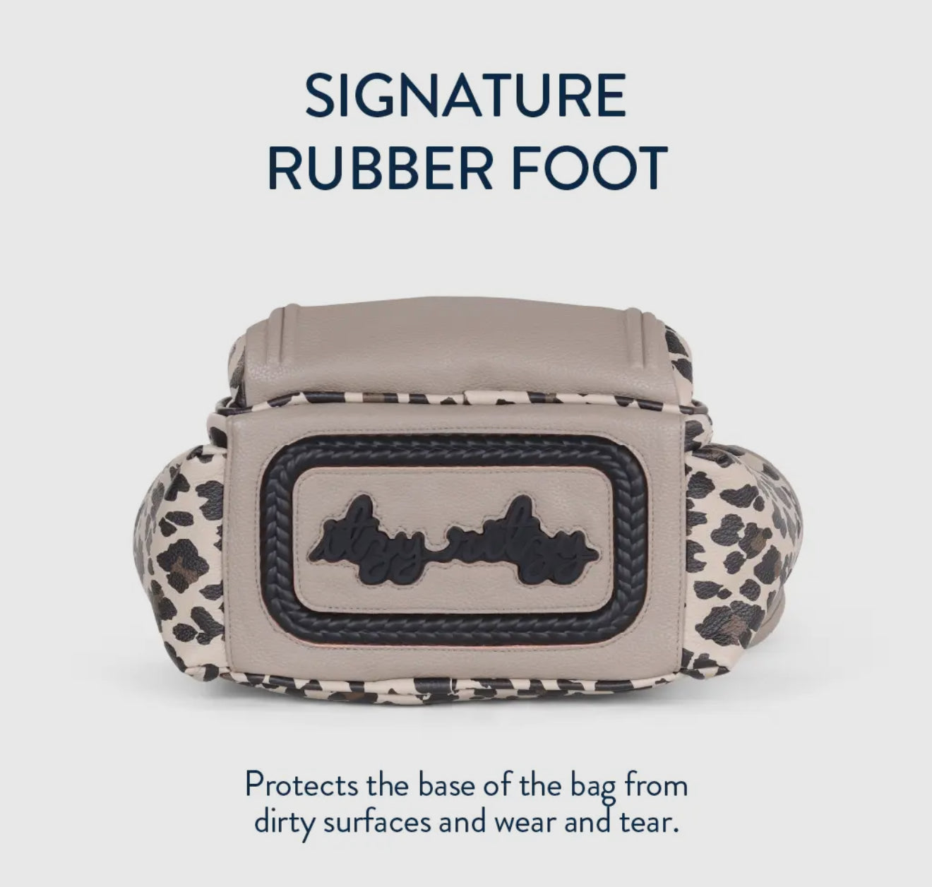 Leopard Mini Plus Itzy Ritzy Diaper Bag