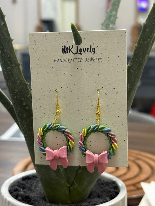Spring Wreath Dangles