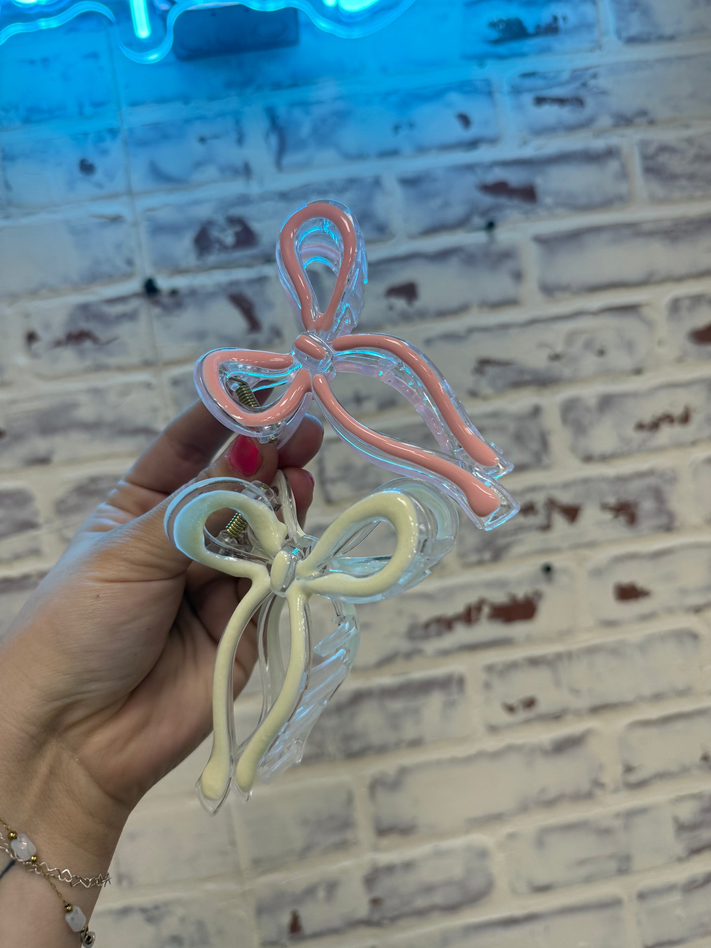 5 inch Bow Claw Clips