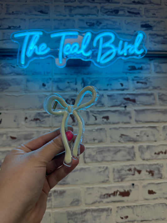 5 inch Bow Claw Clips