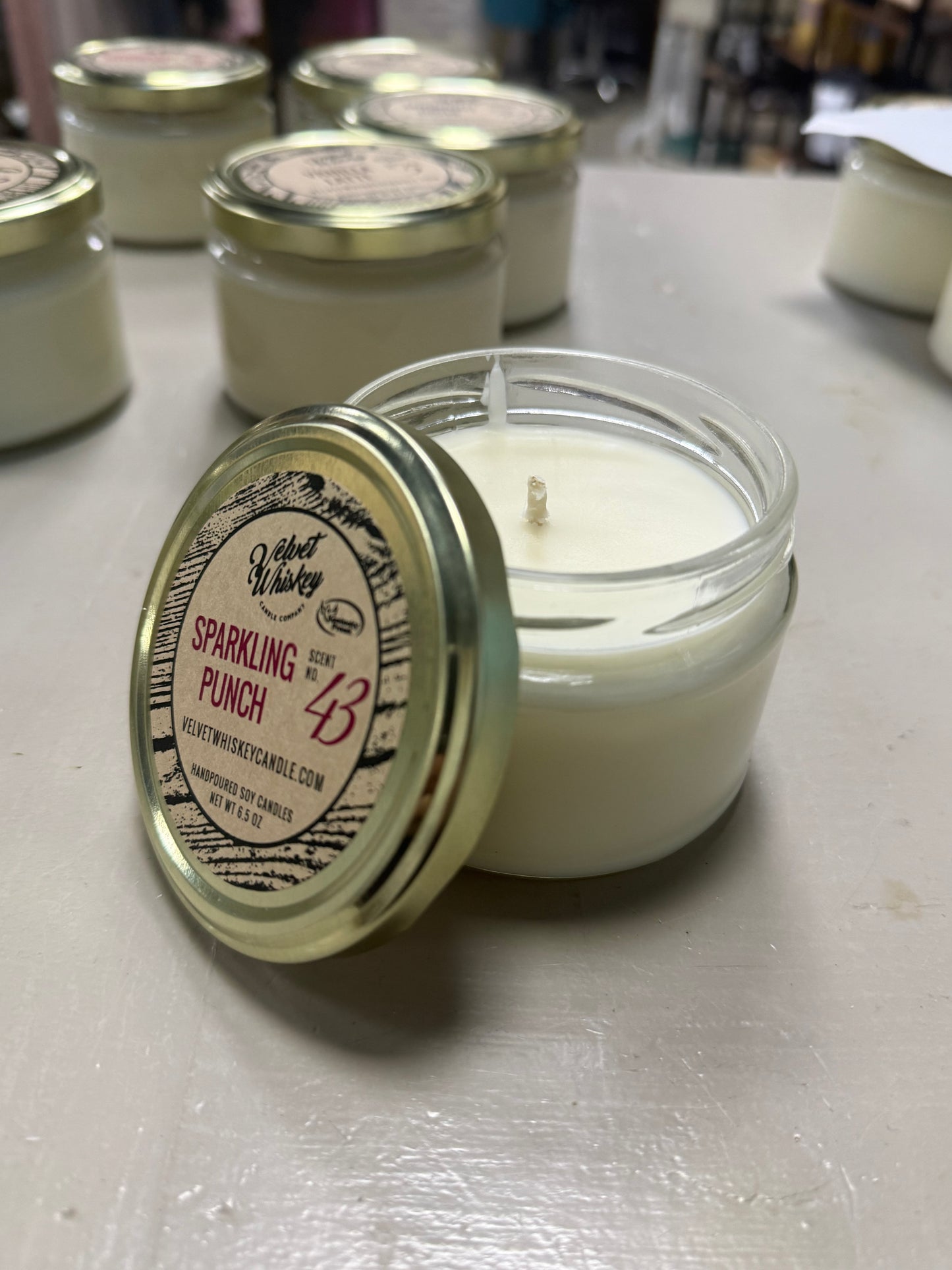 Sparkling Punch Velvet Whiskey Candle Co.