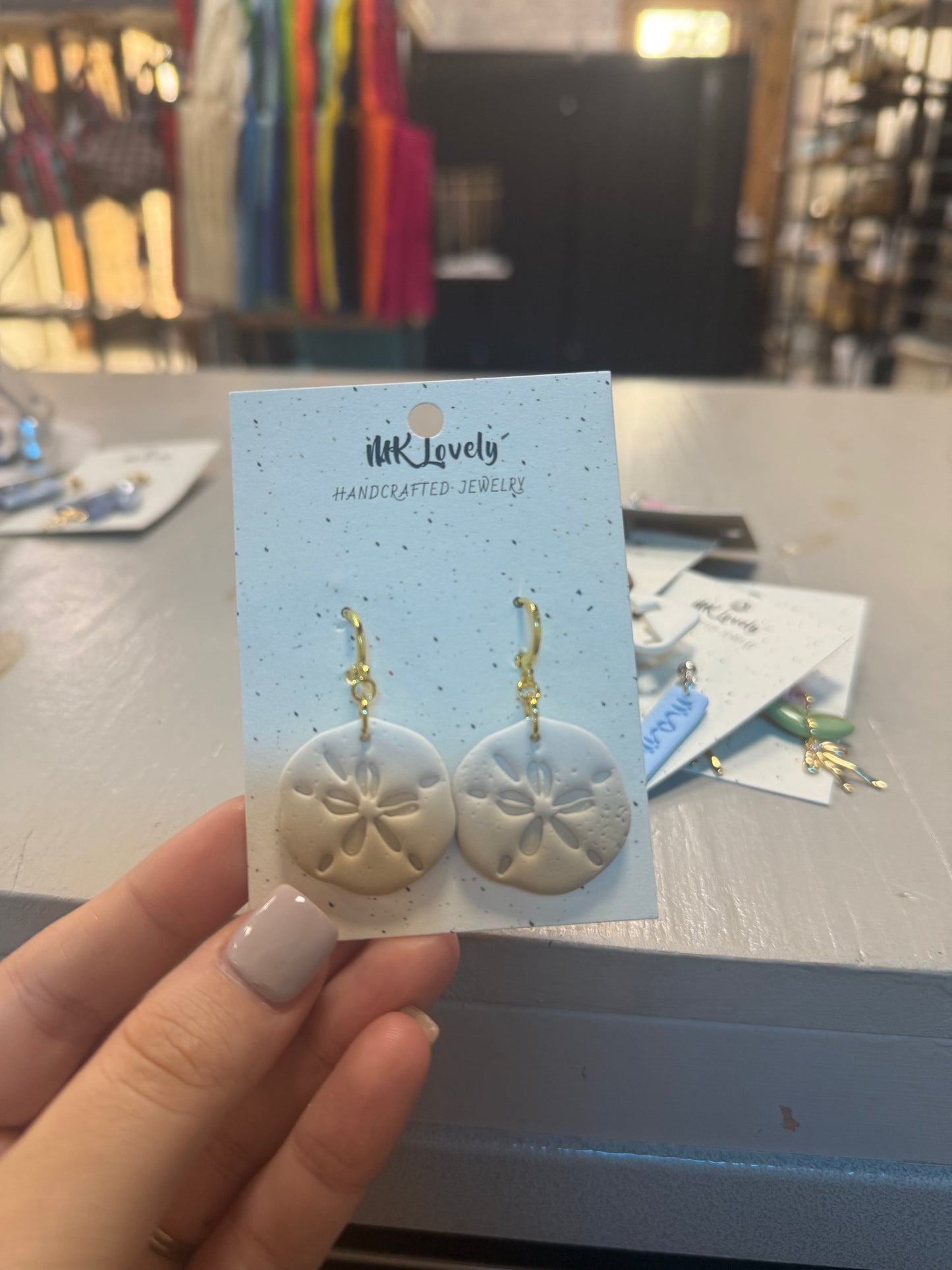 Sand Dollar Earrings