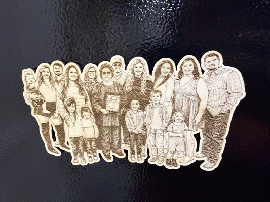 Customized Photo Fridge Magnets