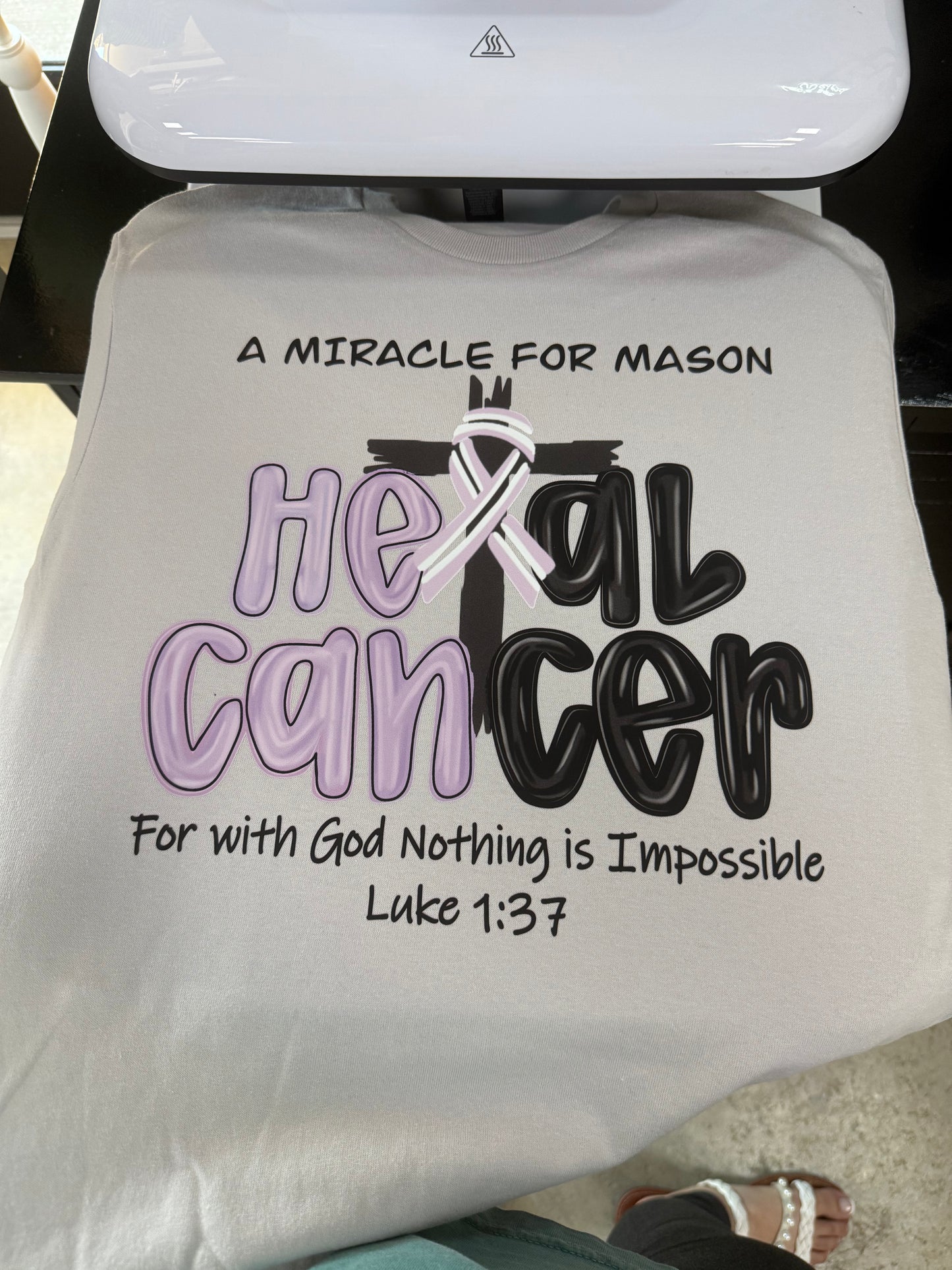 Mason Henderson Fundraiser/Fight Shirt **PLEASE READ DESCRIPTION**