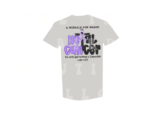 Mason Henderson Fundraiser/Fight Shirt **PLEASE READ DESCRIPTION**