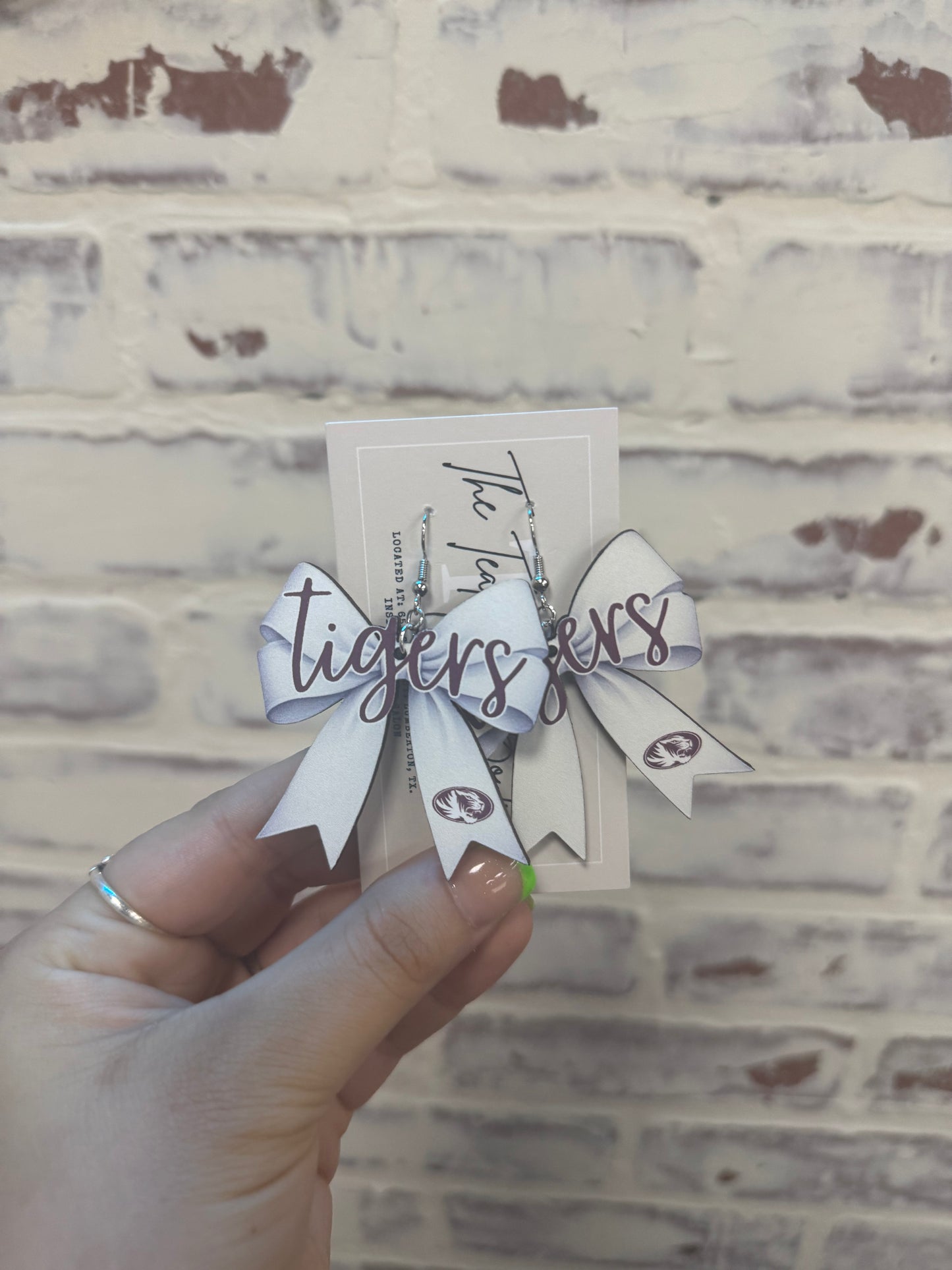 Tiger Earrings