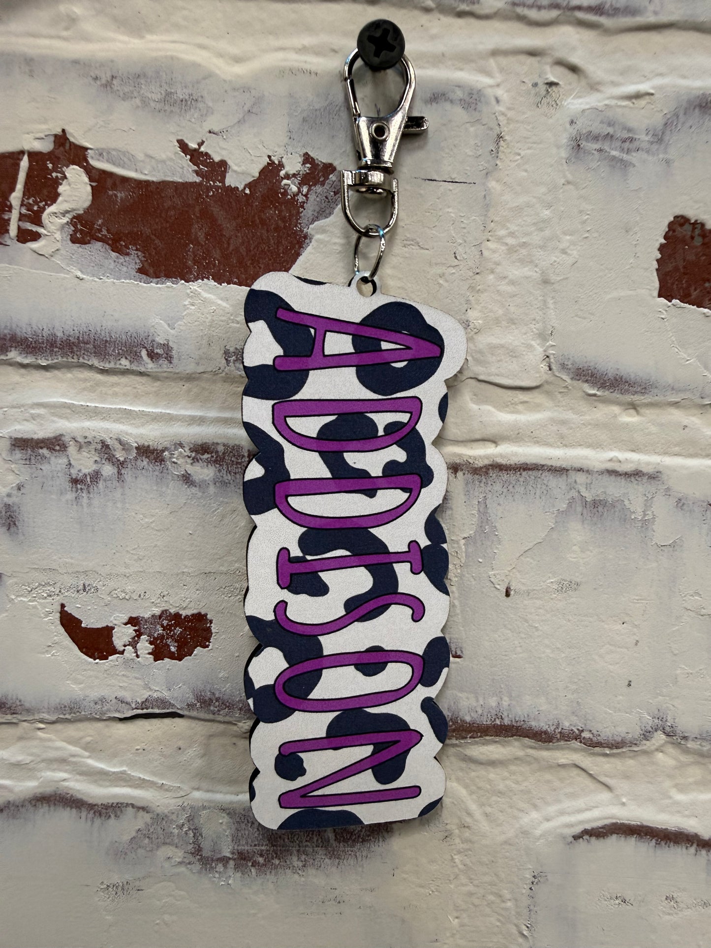 Custom Pattern/Name Bag Tag