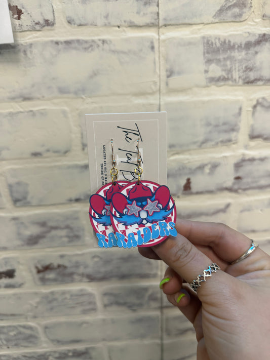 Preppy Full Raider Earrings