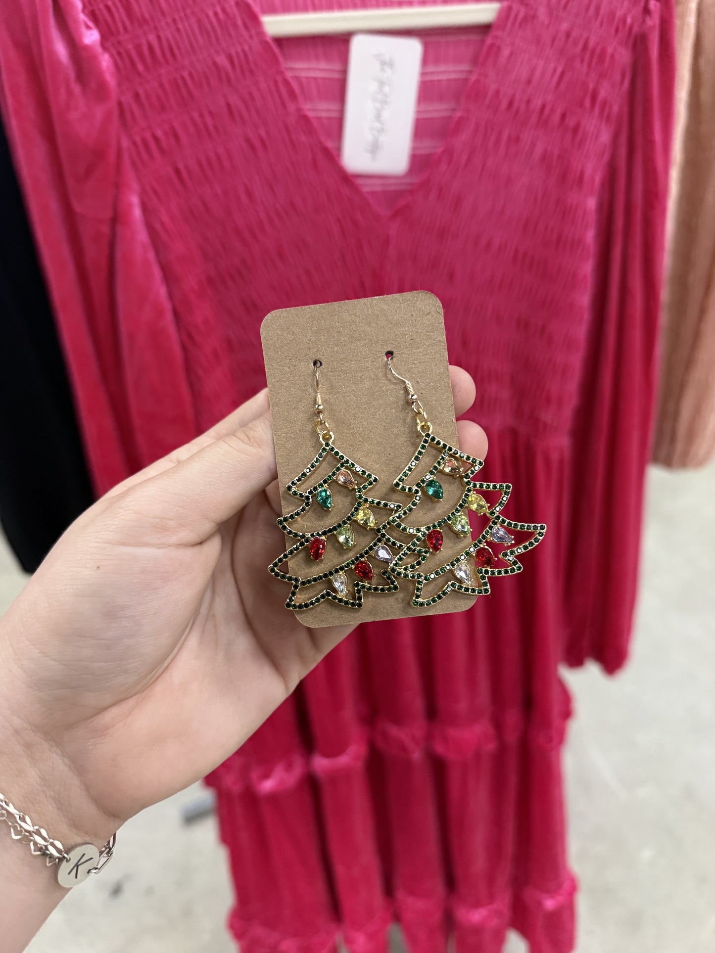 Christmas Tree Earrings