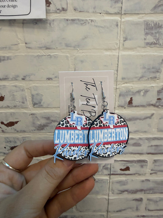 Cheeta Tx Raiders Earrings