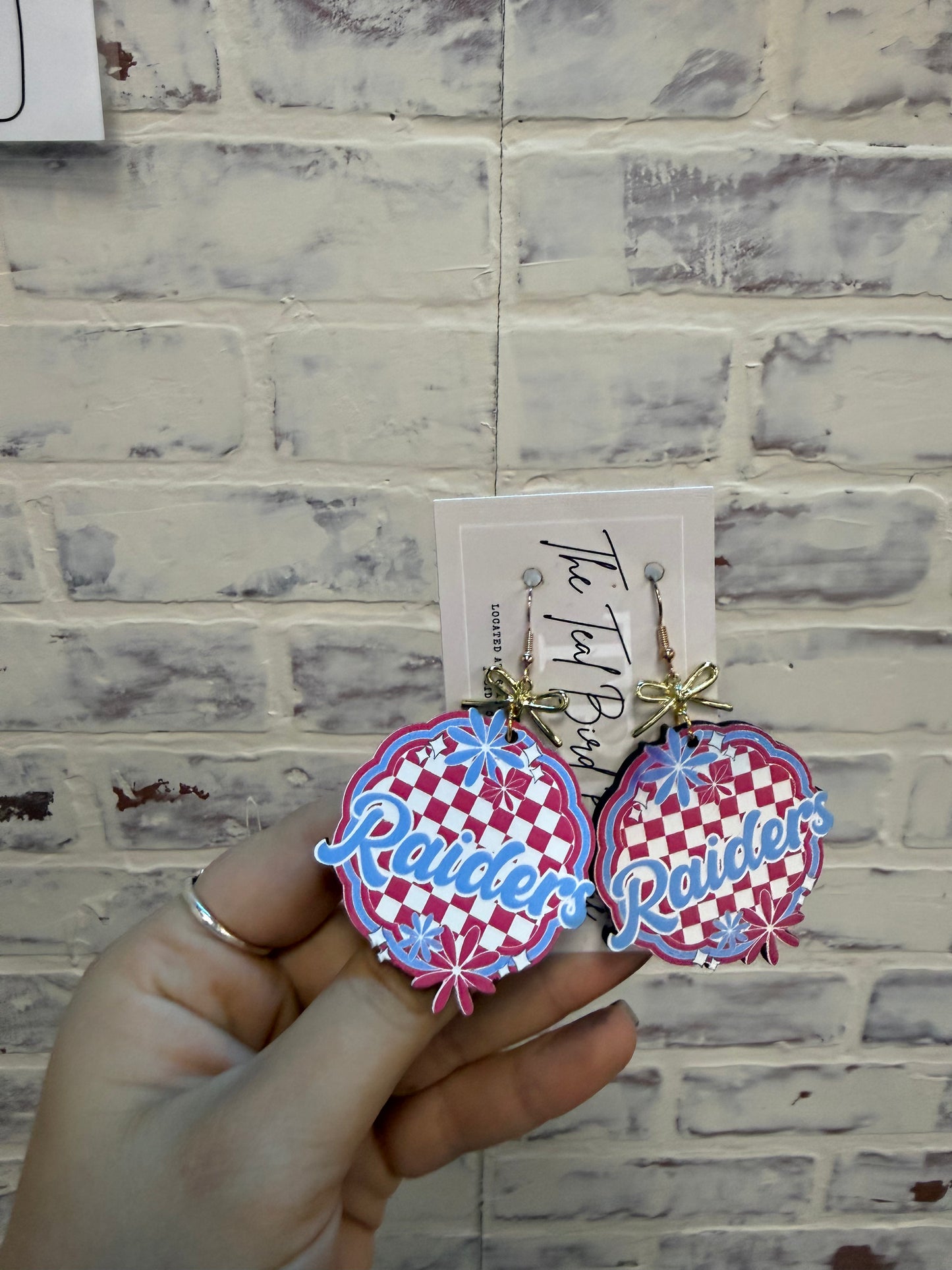 Floral & Bow Earrings