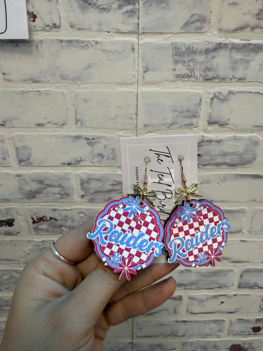 Floral & Bow Earrings