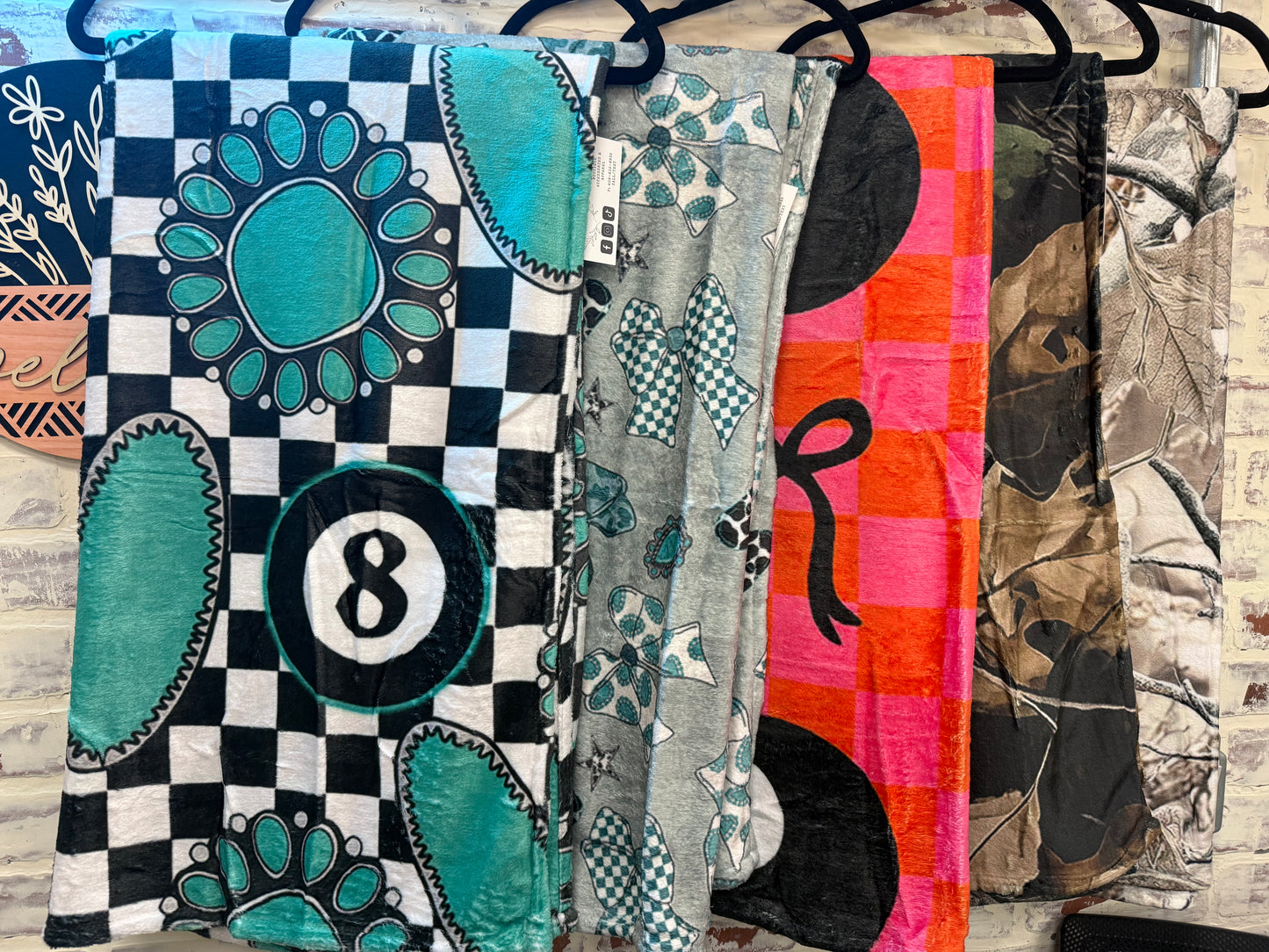 50x60 Plush Blankets