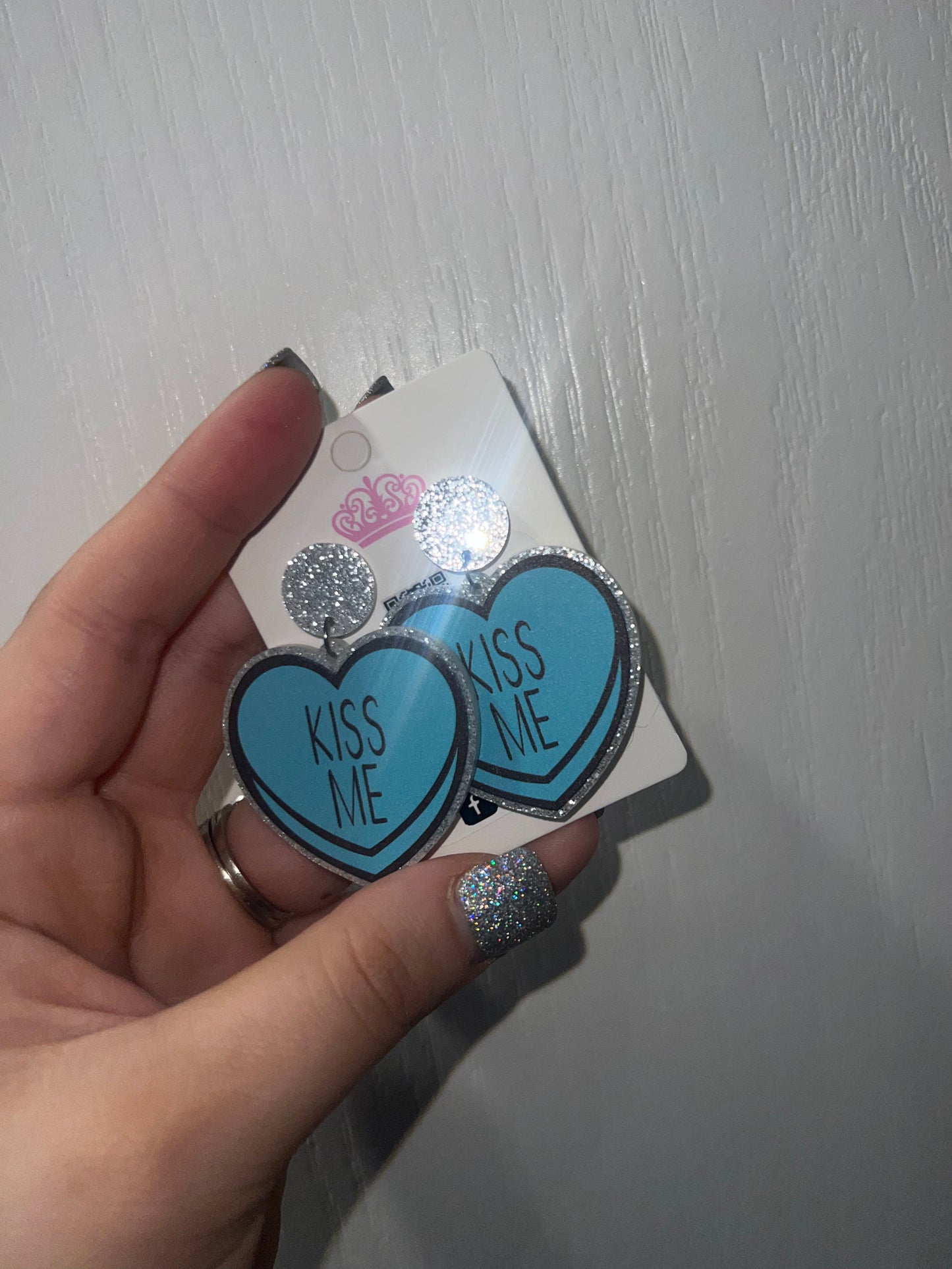 Conversation Hearts Dangle Earrings 💖